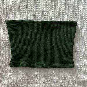 Urban green tube top
